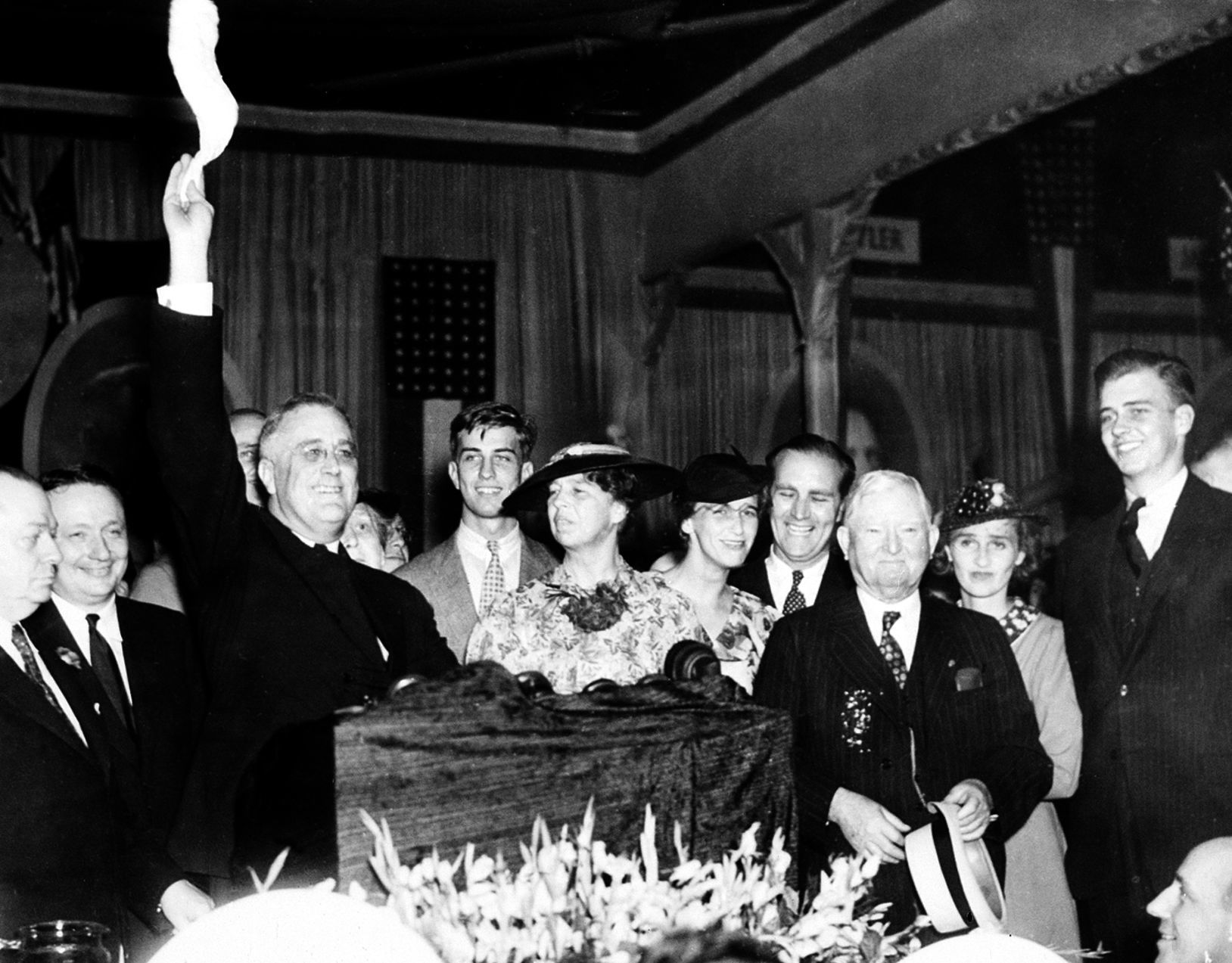 1936: Franklin D. Roosevelt